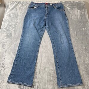 VTG Levis Jeans Womens 16M Classic Relaxed Boot Cut Blue Stretch 16MIS